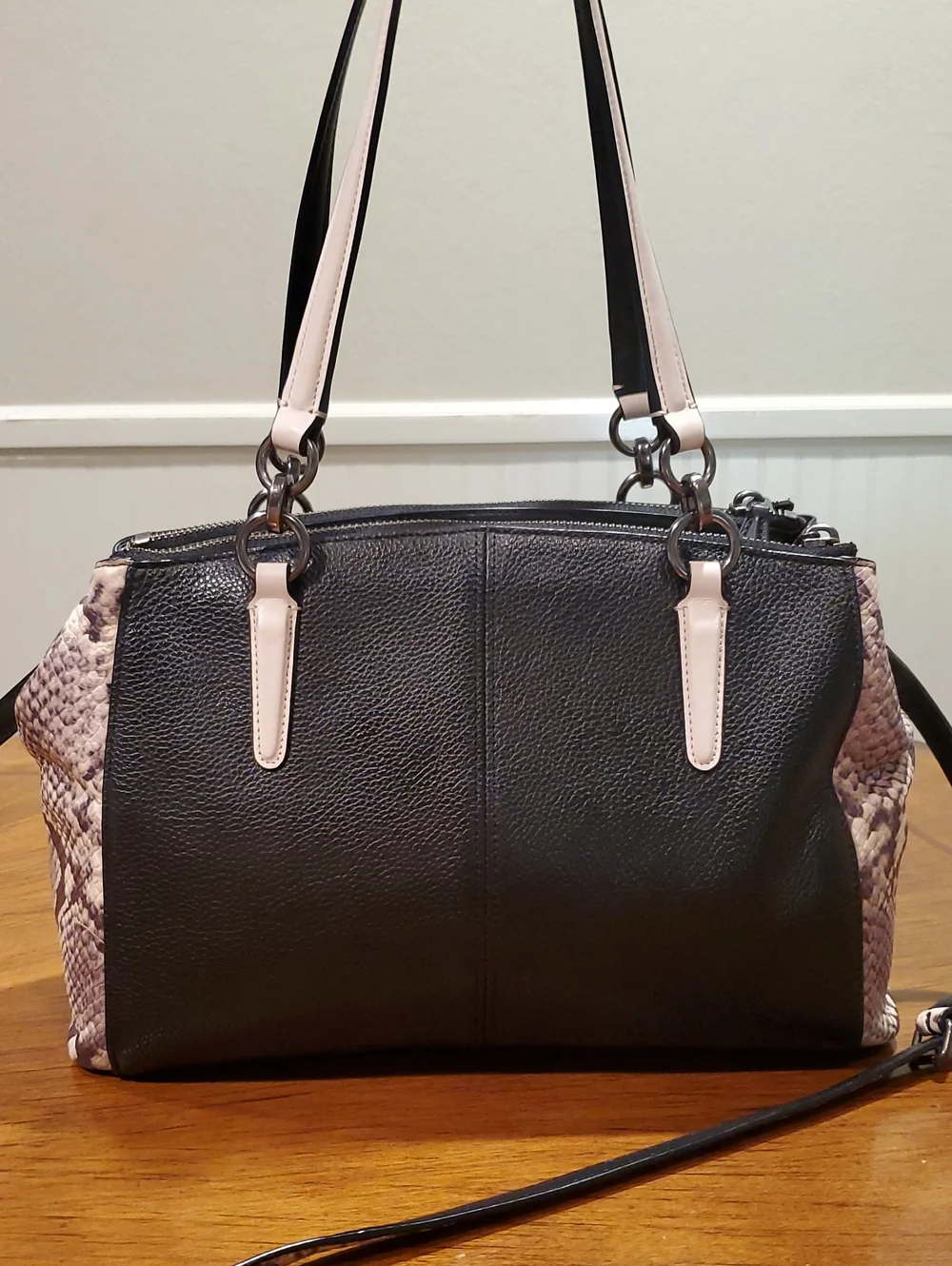 Coach Exotic Colorblock Christie Carryall Bag